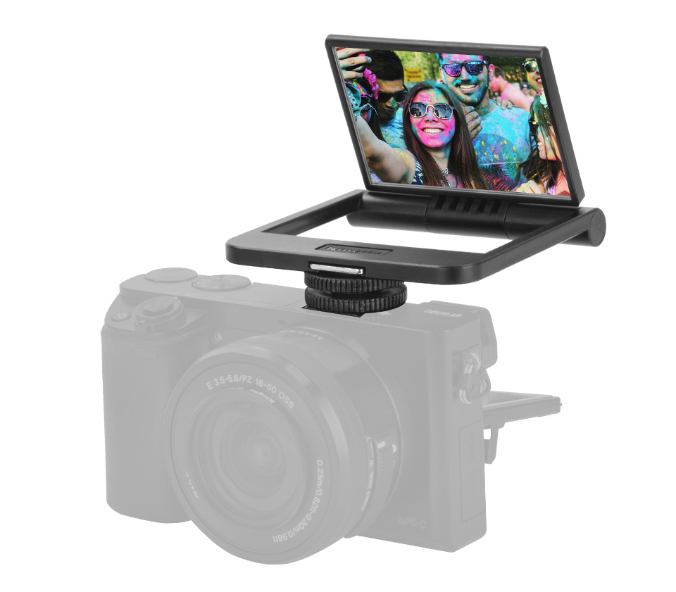 Откидное зеркало Kingma VL009 с установкой в башмак камеры