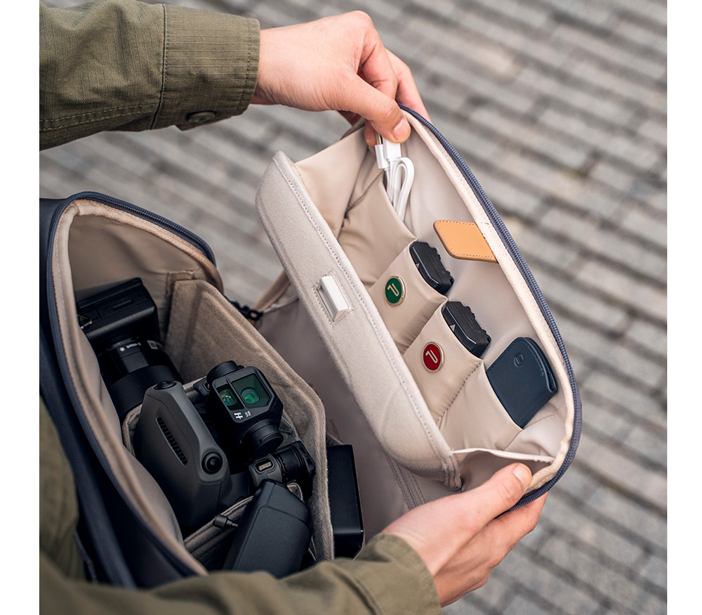 Сумка PGYTECH OneGo Shoulder Bag 10L Shell Grey