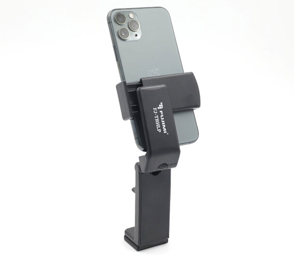 Держатель для смартфонов Fujimi FJ-TRHLP, с изменяемым углом и зажимом-прищепкой