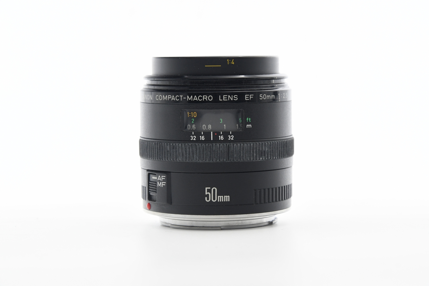 Объектив Canon EF 50mm f/2.5 Compact-Macro (состояние 4) (б/у)