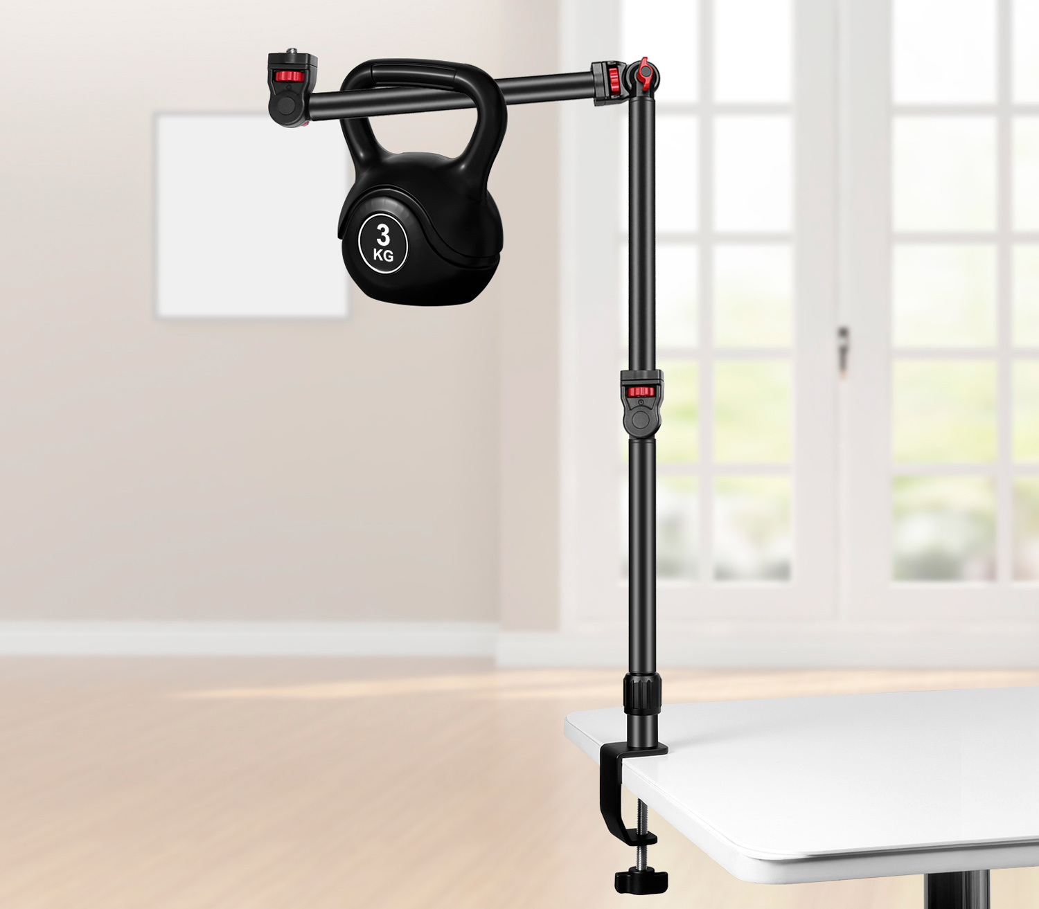 Настольный держатель Puluz PU3103B C-Clamp Desk Stand со струбциной (уцененный)