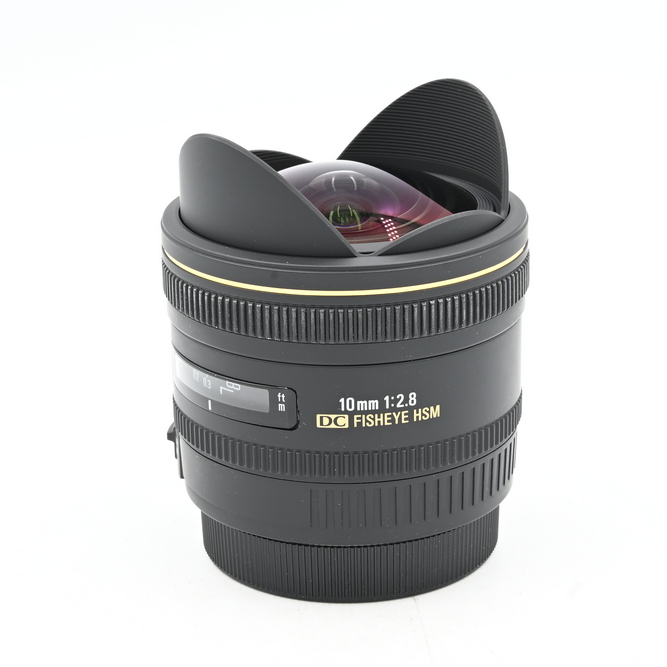 Объектив Sigma 10mm f/2.8 EX DC Fisheye HSM Canon EF-S (состояние 5-) (б/у)