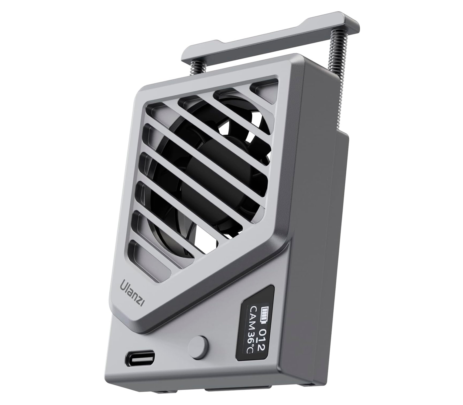 Вентилятор для камеры Ulanzi CA25-S Cooling Fan, для Sony / Canon / Fujifilm / Nikon, серебристый