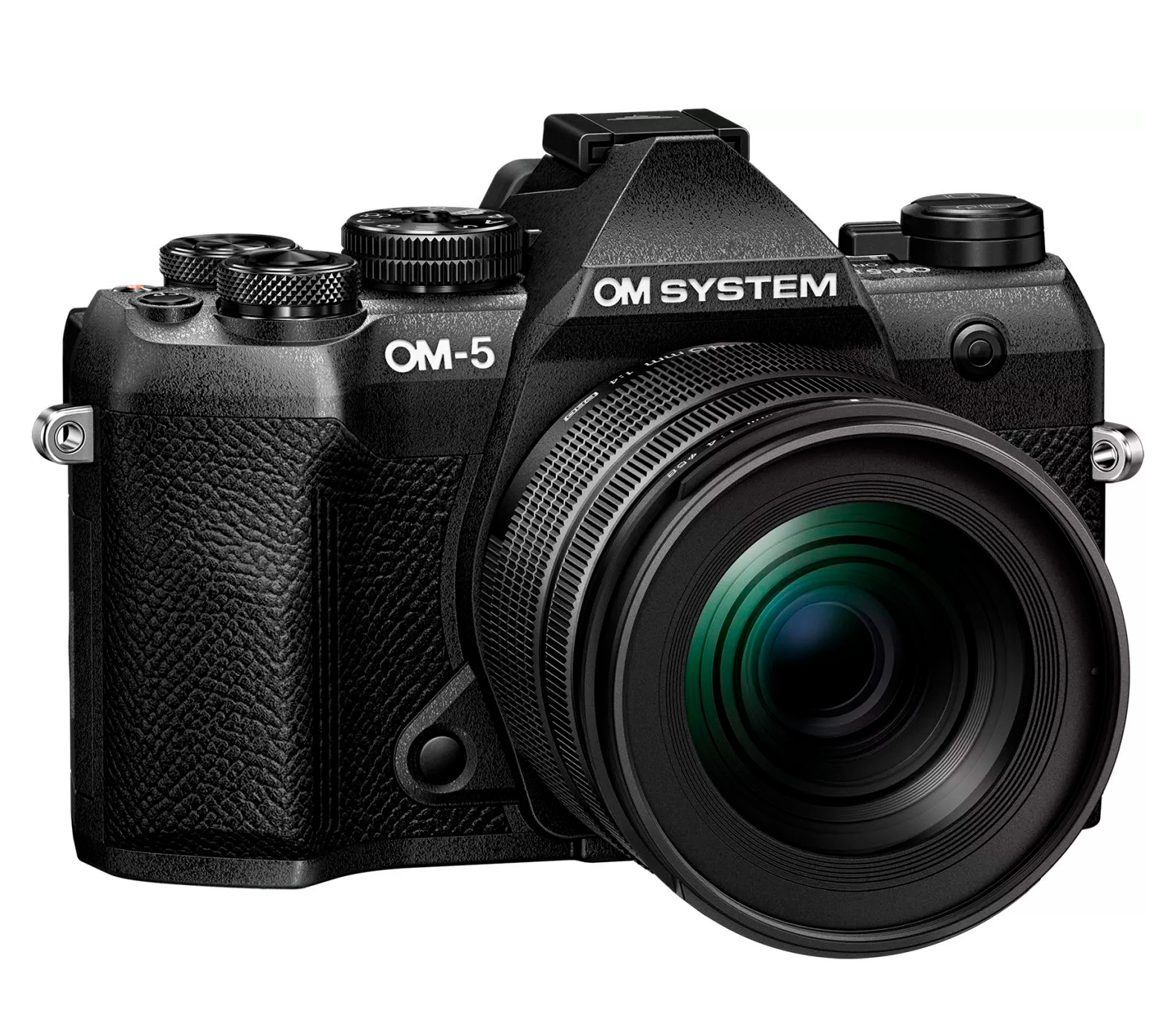 Беззеркальный фотоаппарат OM System OM-5 Mark II Kit 12-45mm f/4 PRO черный