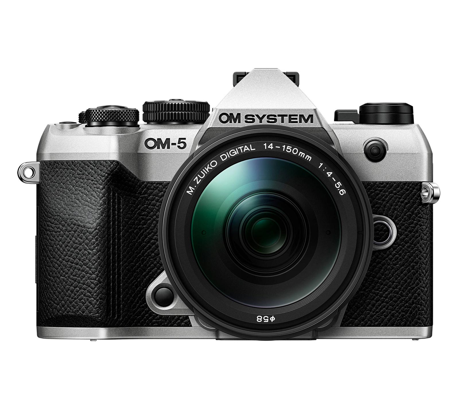 Беззеркальный фотоаппарат OM System OM-5 Mark II Kit 14-150mm серебристый