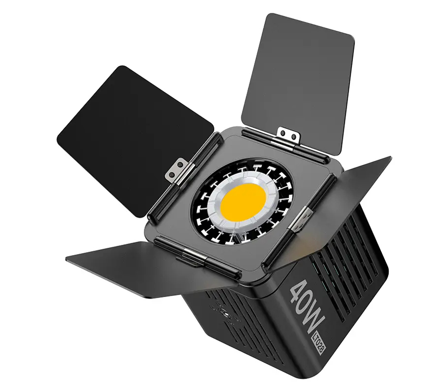 Шторки Ulanzi M4 4-Leaf Barndoors, байонет Mini Bowens