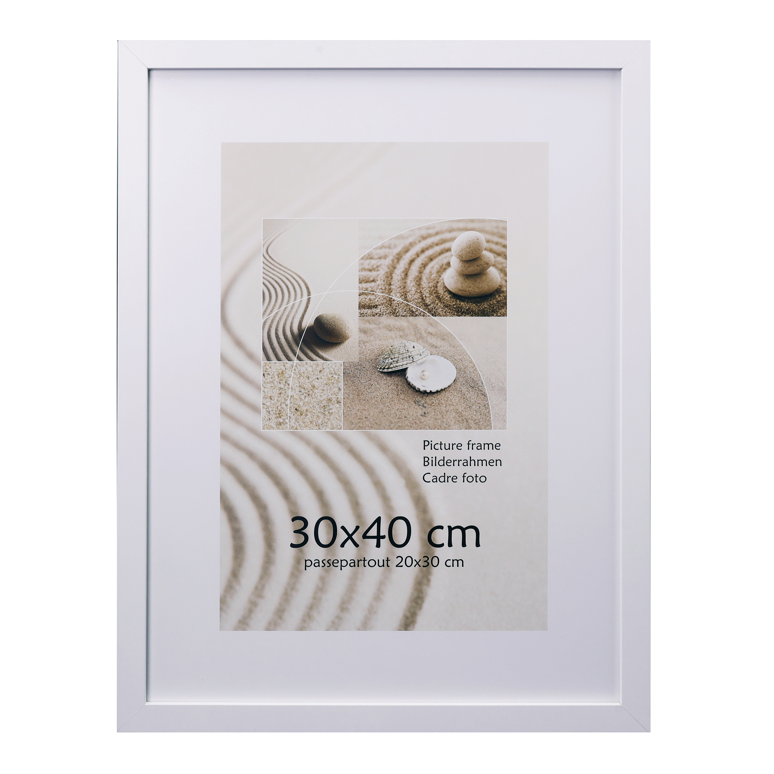 Фоторамка INNOVA 30x40 см White МДФ