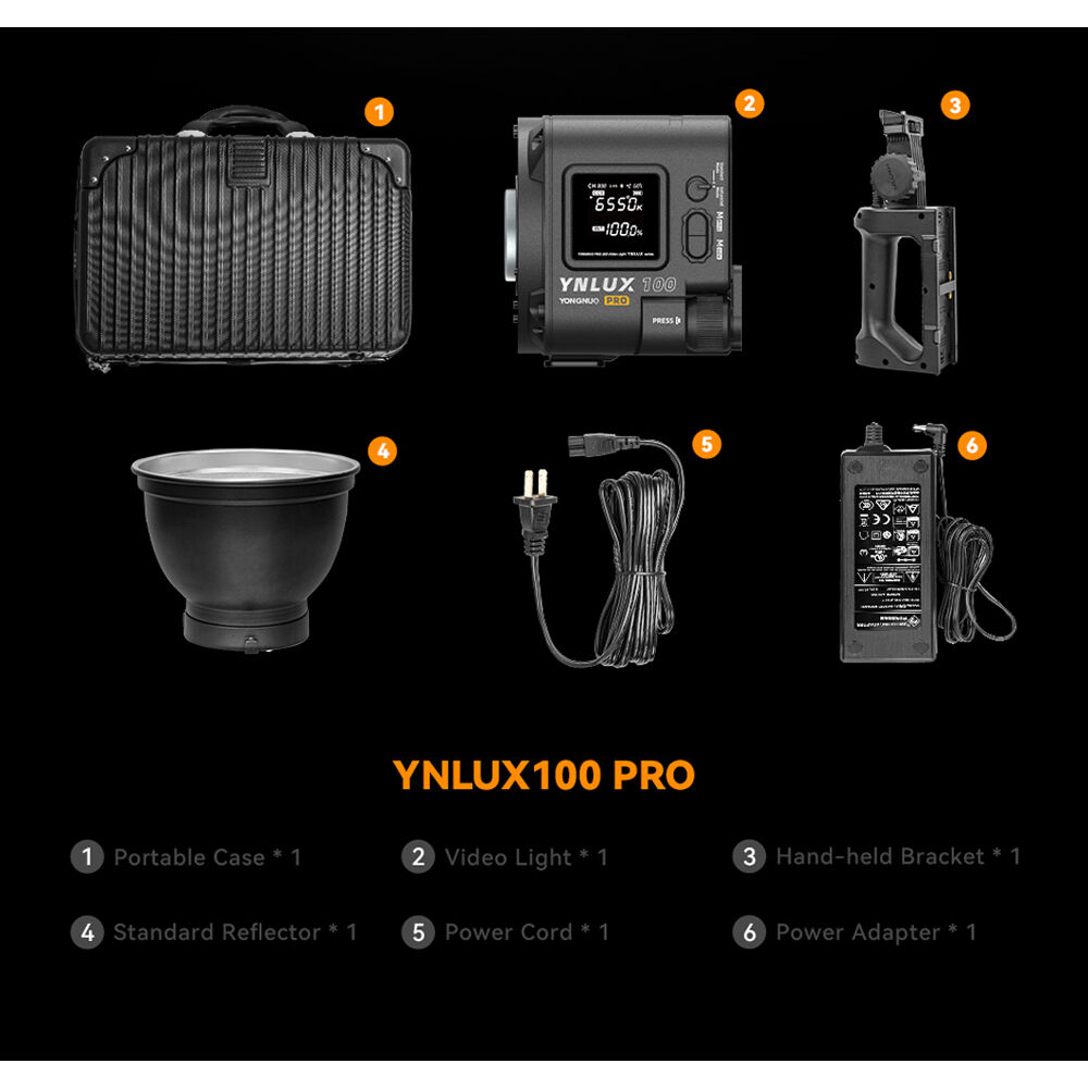 Моноблок Yongnuo LUX 100 Pro KIT, 2700-6500K, 120Вт, светодиодный