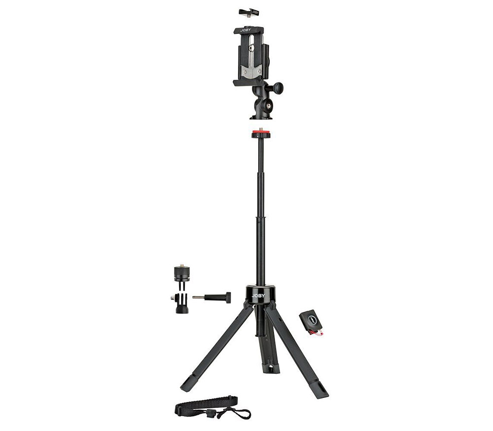 Мини-штатив с пультом JOBY GripTight PRO TelePod, черный/серый