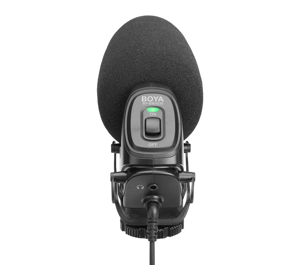 Микрофон Boya BY-BM3030, направленный, моно, 3.5 мм