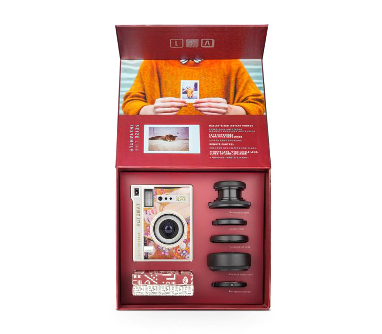 Фотоаппарат моментальной печати Lomography LOMO'Instant Automat + Lenses Klimt Water Serpents Edition (уцененный)