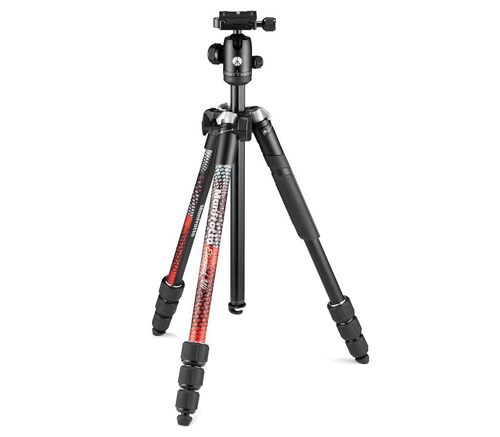 Штатив Manfrotto Element MII, с шаровой головой, красный