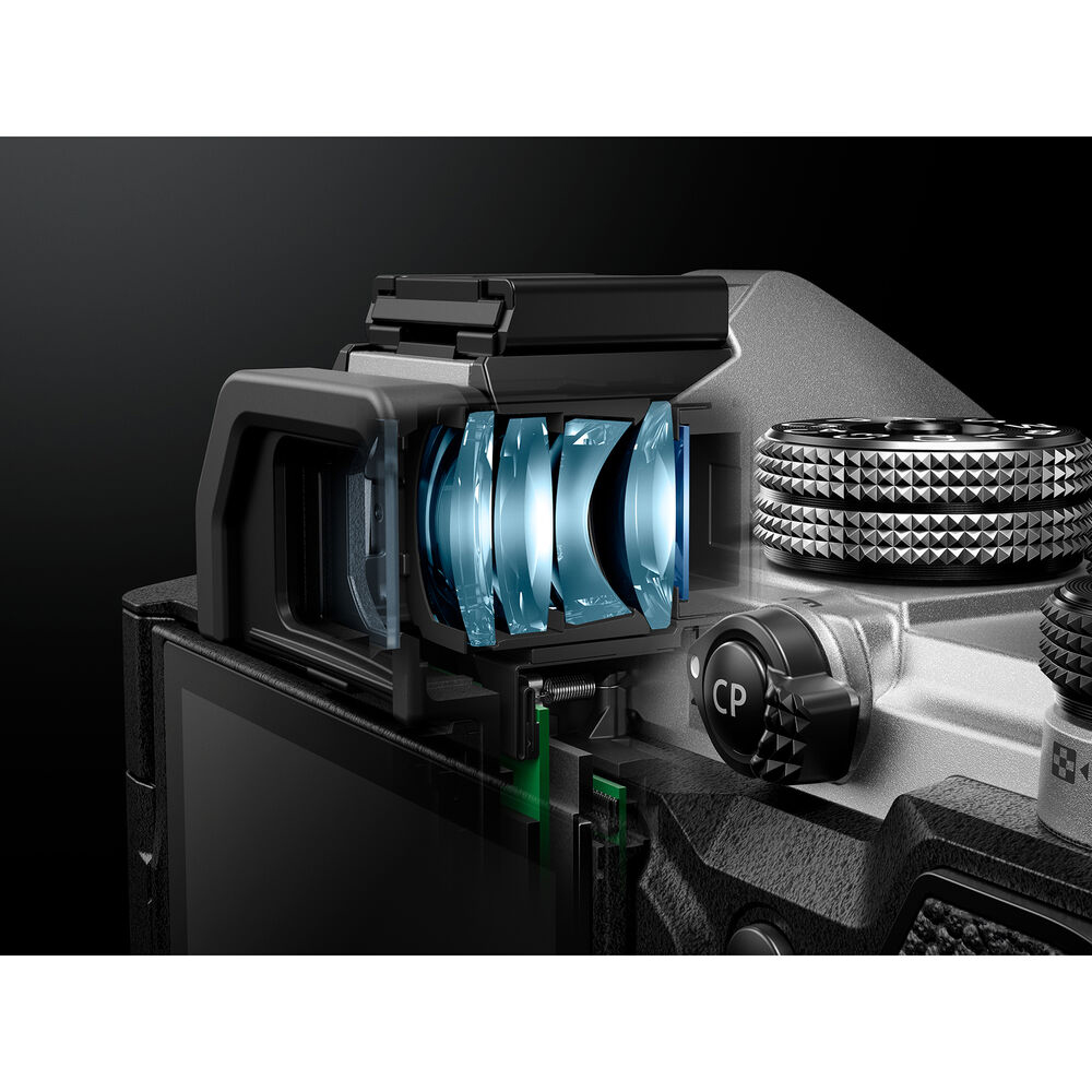 Беззеркальный фотоаппарат OM System OM-3 Kit серебристый + 12-45mm f/4.0 Pro, черный