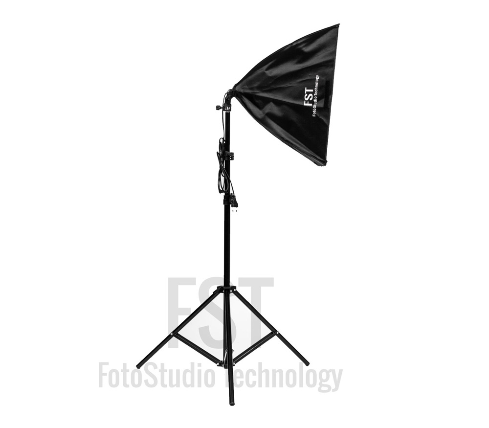 Комплект постоянного света FST ET-403 KIT, люминесцентный, 3х125 Вт, 5500К
