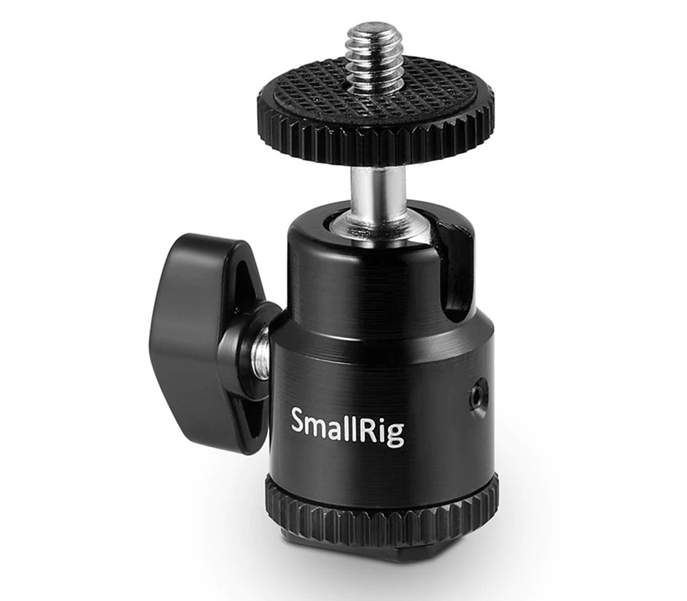 Шаровая головка SmallRig 761 с креплением в башмак (верхнее 1/4"-20)