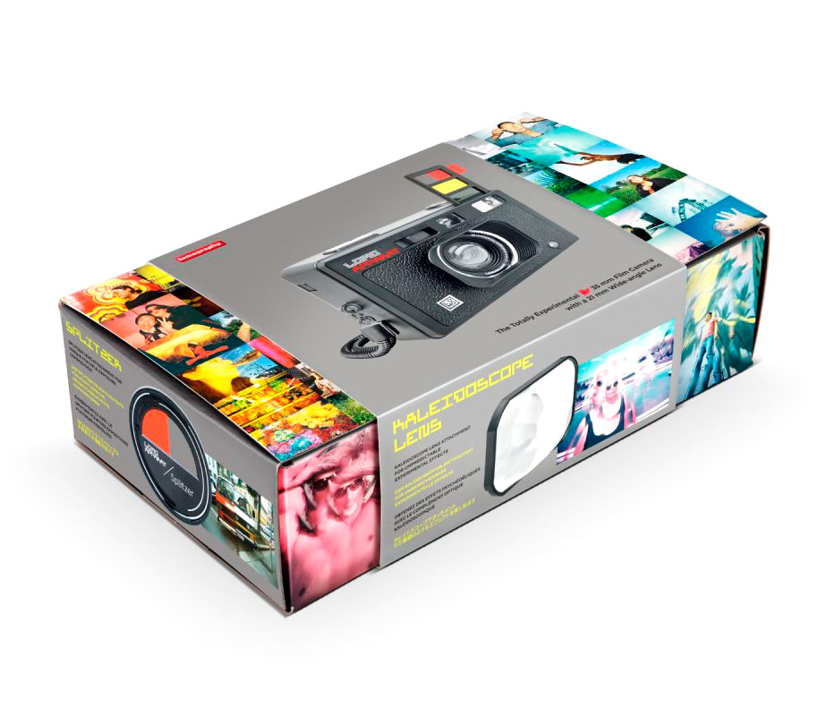 Фотоаппарат Lomography LomoApparat 21mm Wide-angle Camera черный