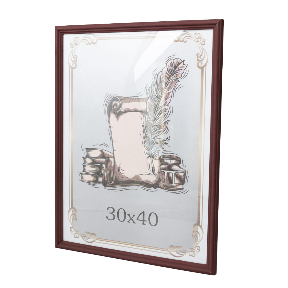 Фоторамка Baummann 30x40 см, красное дерево