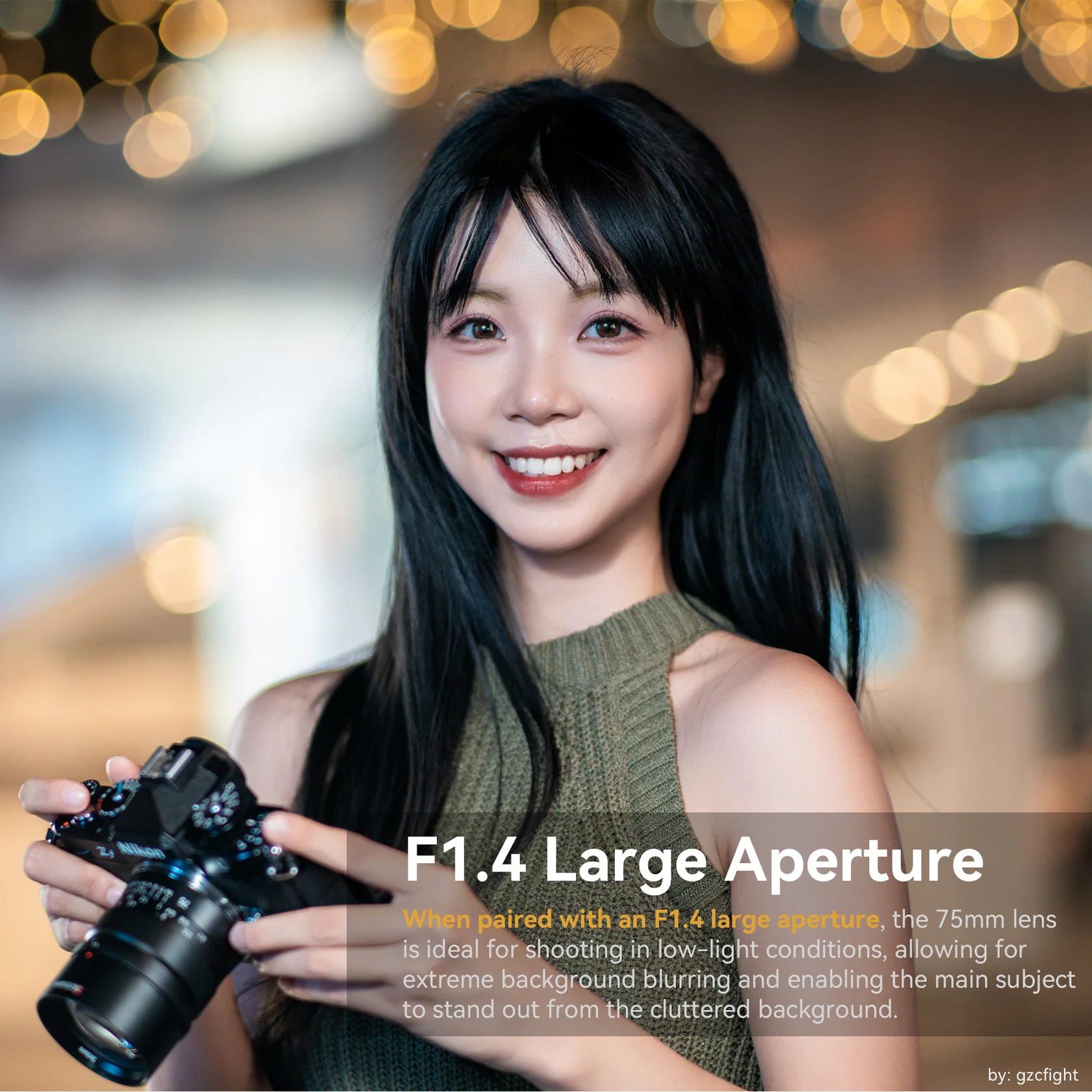 Объектив 7Artisans 75mm f/1.4 Nikon Z