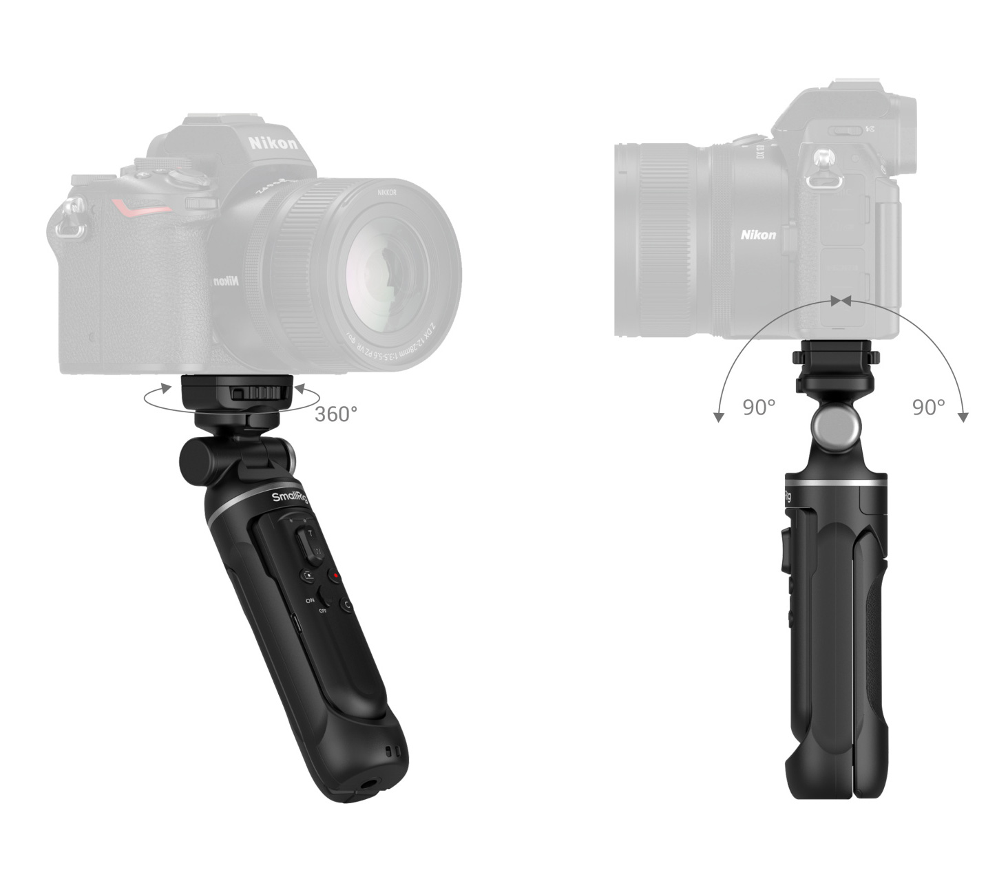 Штатив-монопод SmallRig 4551 с пультом ДУ для камер Canon, Nikon, Sony