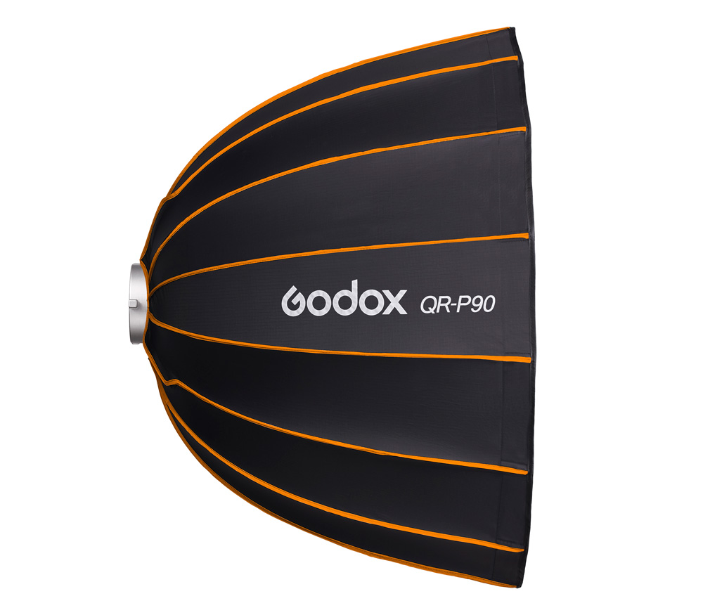 Софтбокс Godox QR-P90 параболический, быстроскладной, 90 см