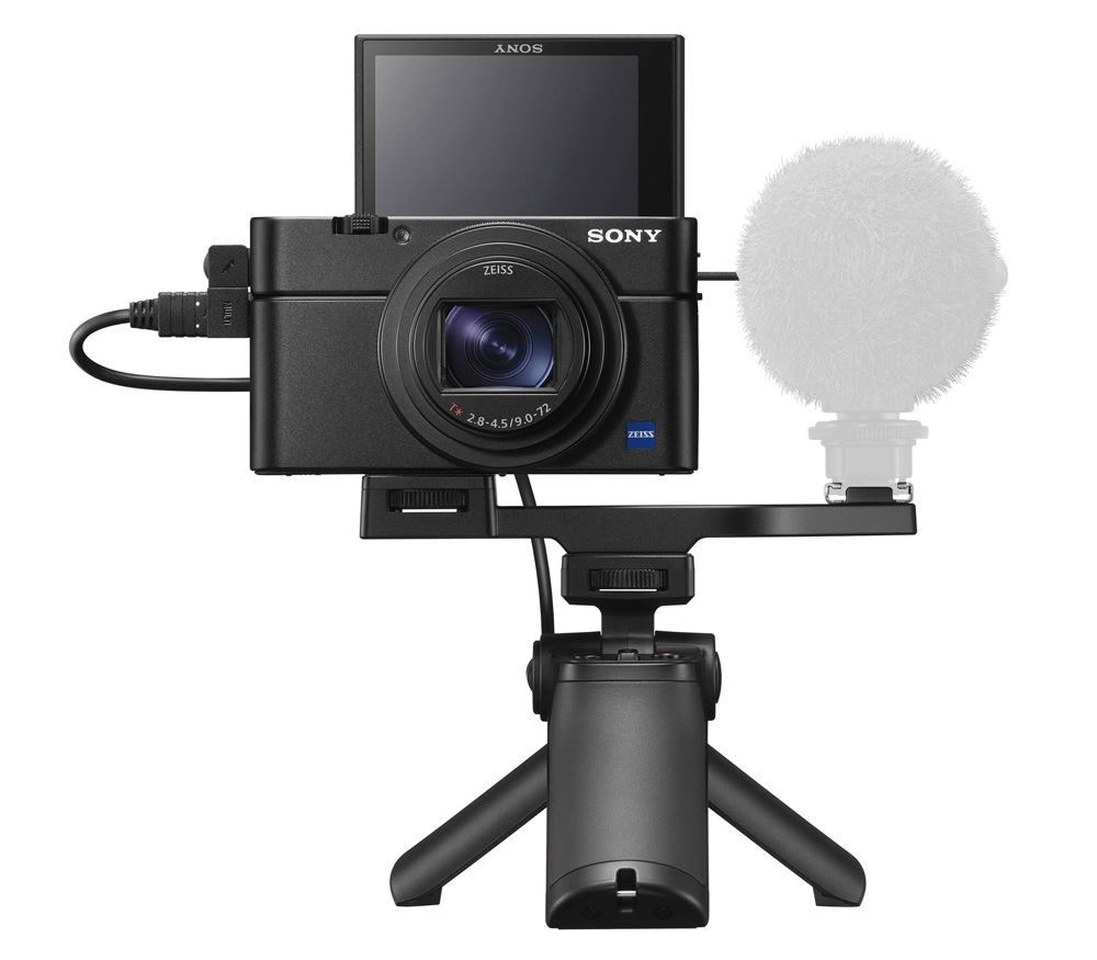 Компактный фотоаппарат Sony RX100 VII с рукояткой (DSC-RX100M7G)