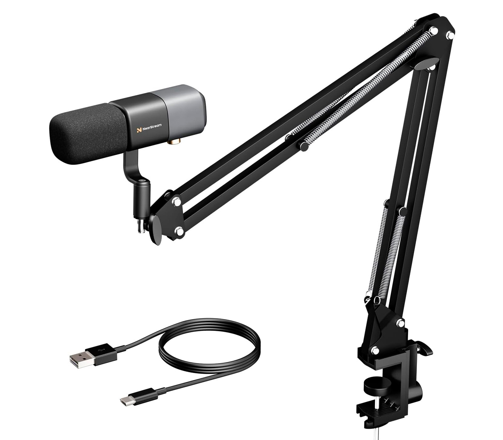 Микрофон Nearity NearStream AM20X, настольный, USB-C / XLR, с пантографом