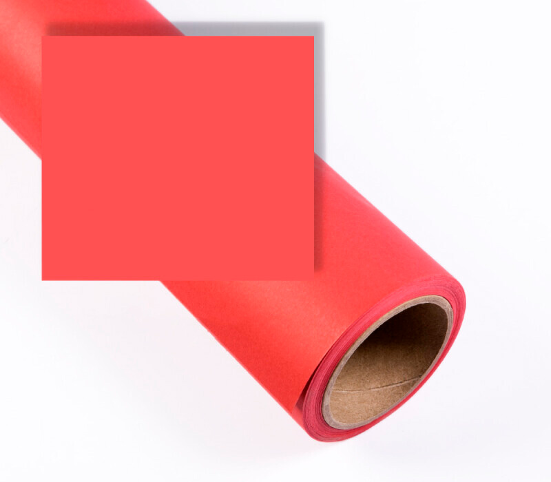 Фон VIBRANTONE 16 Red, бумажный, 2.1 x 6 м, красный