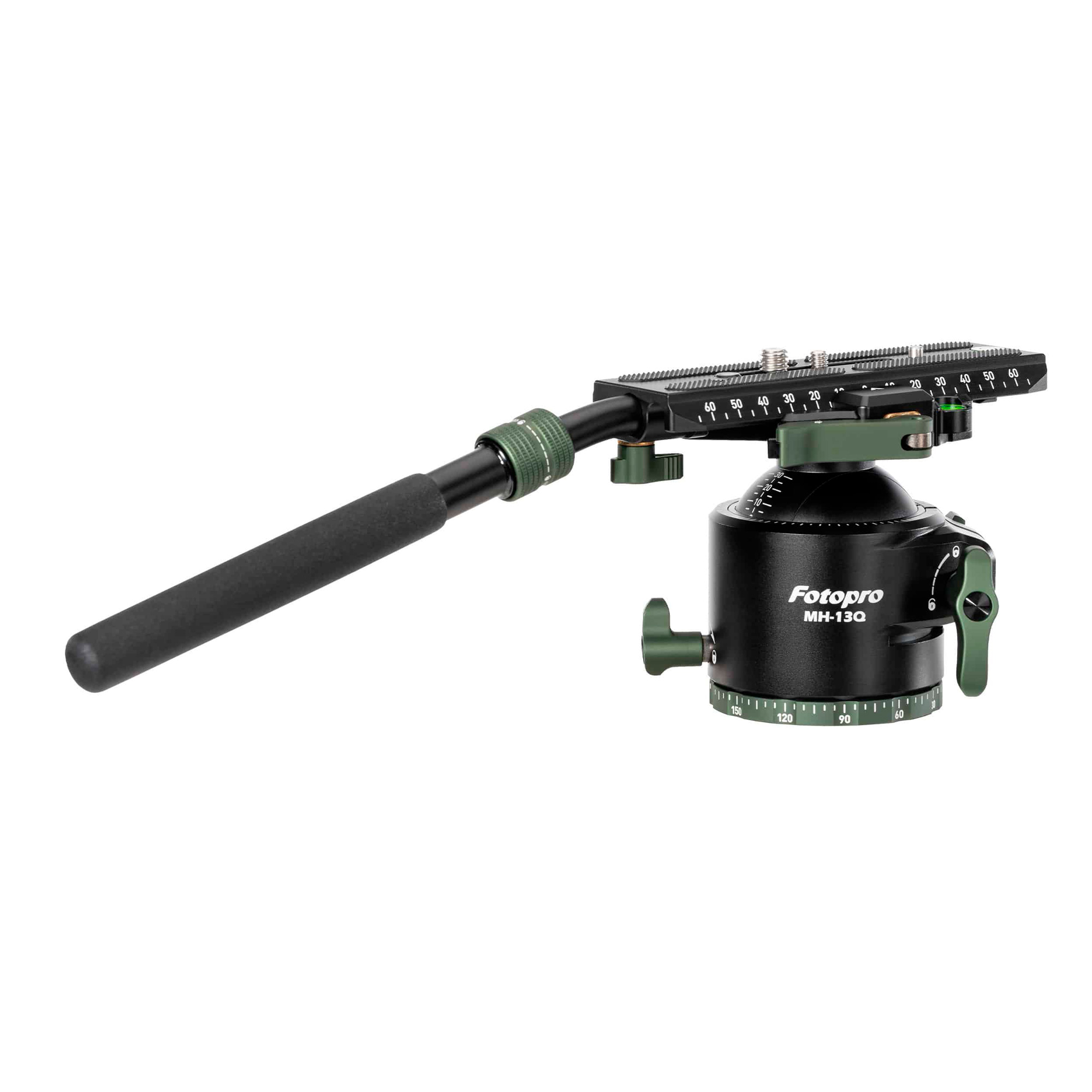 Штатив Fotopro Origin O-10, голова MH-13Q, зеленый, карбоновый, до 8 кг