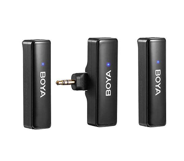 Беспроводная система Boya Boyalink, в зарядном кейсе, двухканальная, 2.4 ГГц