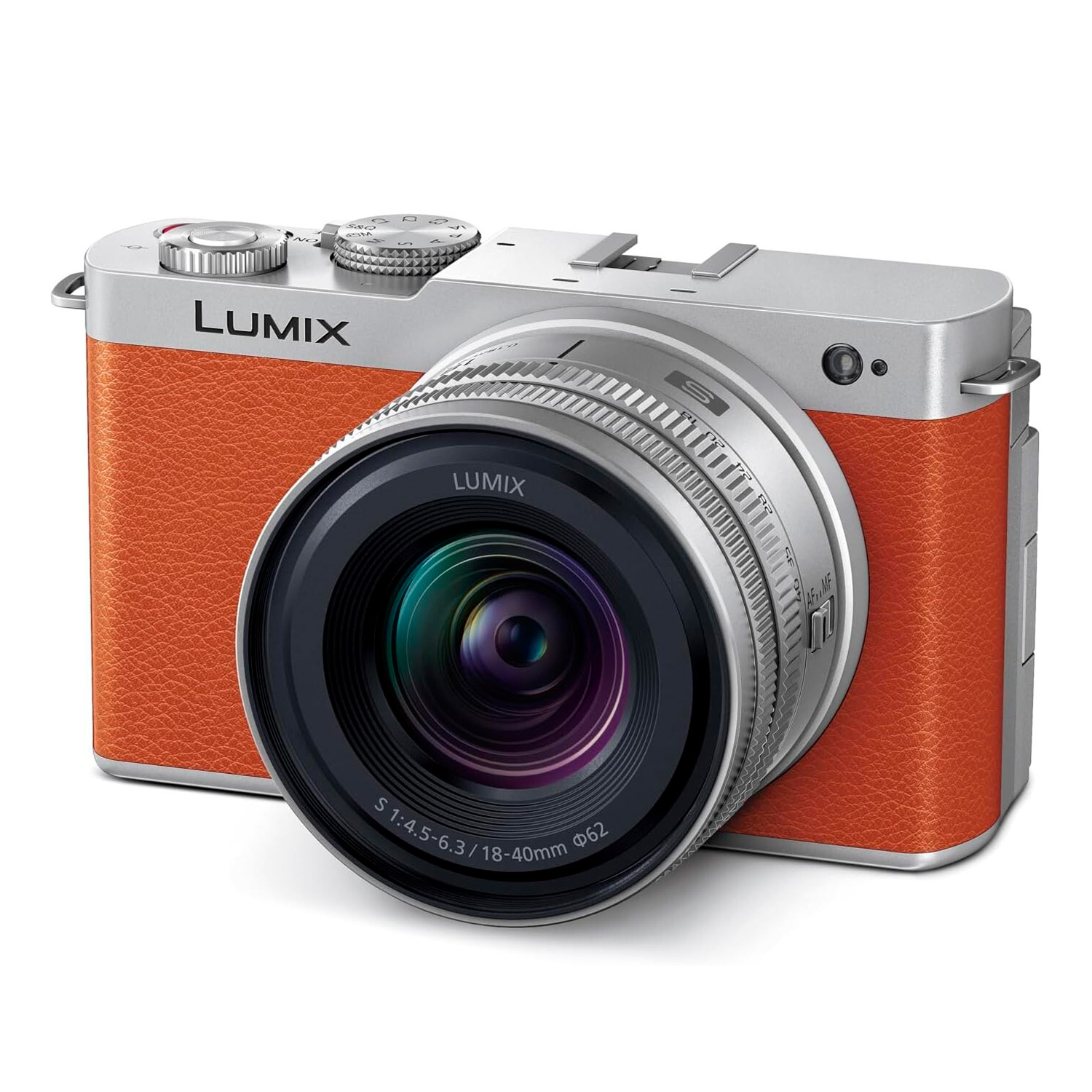 Беззеркальный фотоаппарат Panasonic Lumix S9 Kit 18-40mm Camel Orange, англ. меню