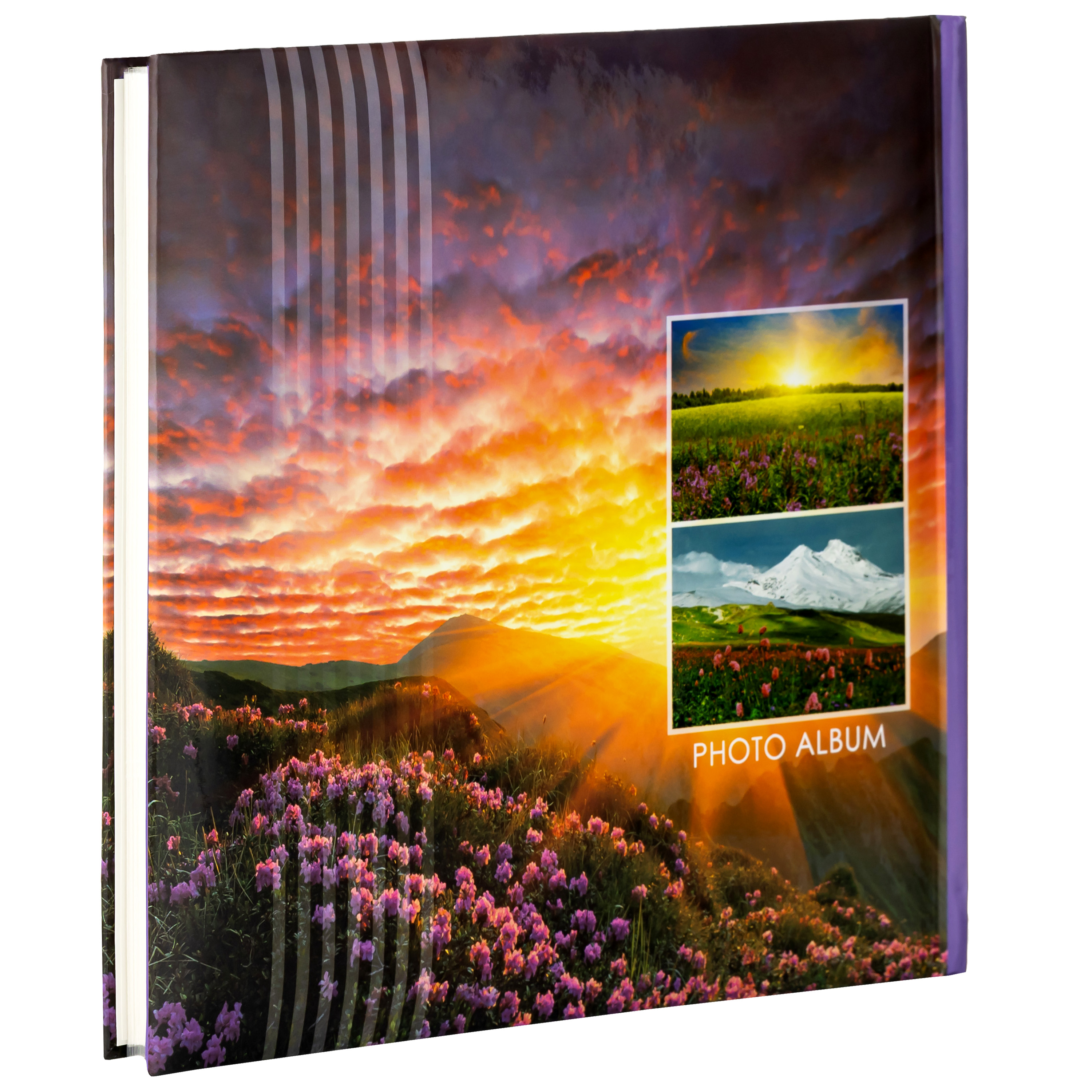 Фотоальбом Fotografia 10x15 см 200 фото, книжный переплет, «Пейзаж», FA-BBM200-106