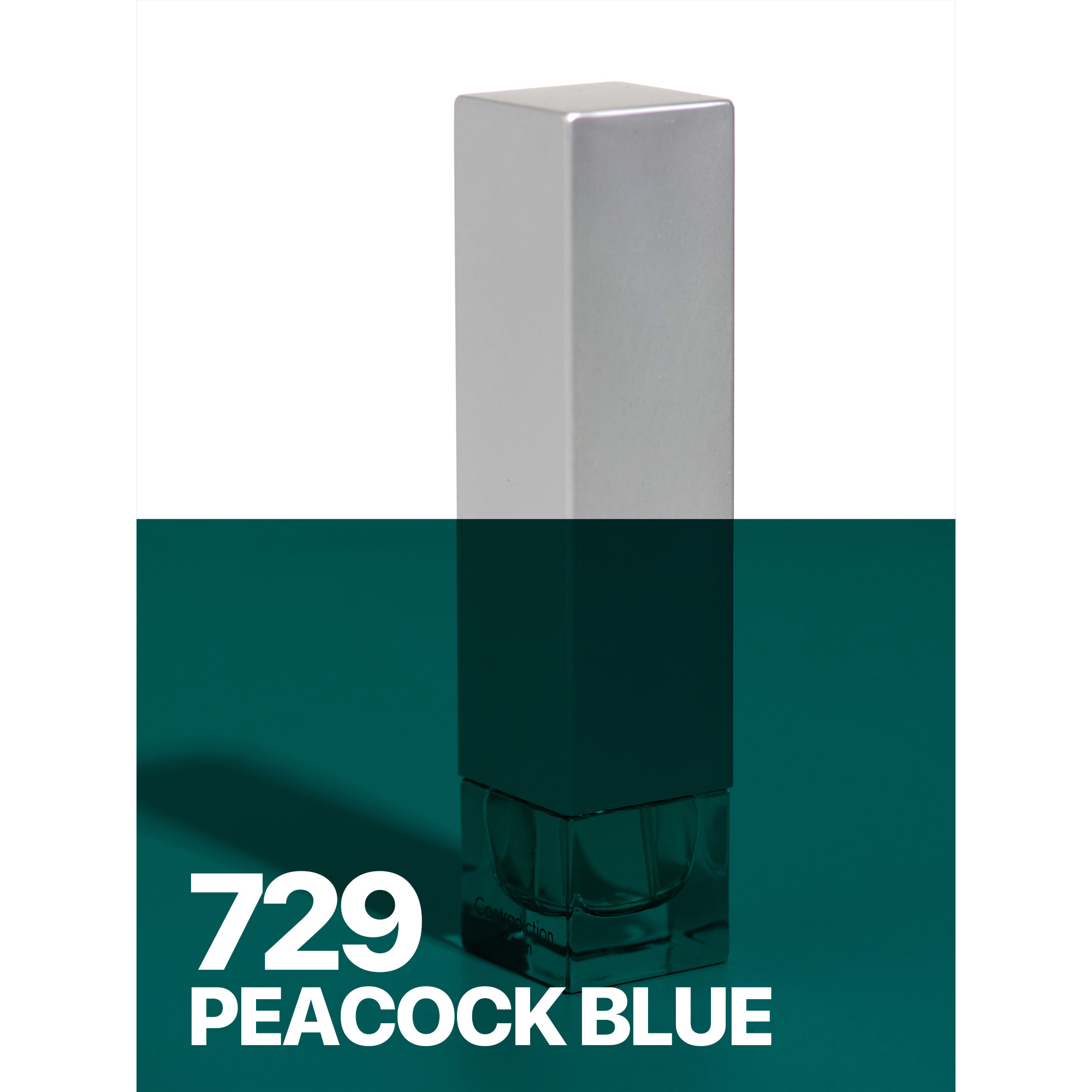 Гелевый фильтр primary color 729 PEACOCK BLUE, 40x40 см