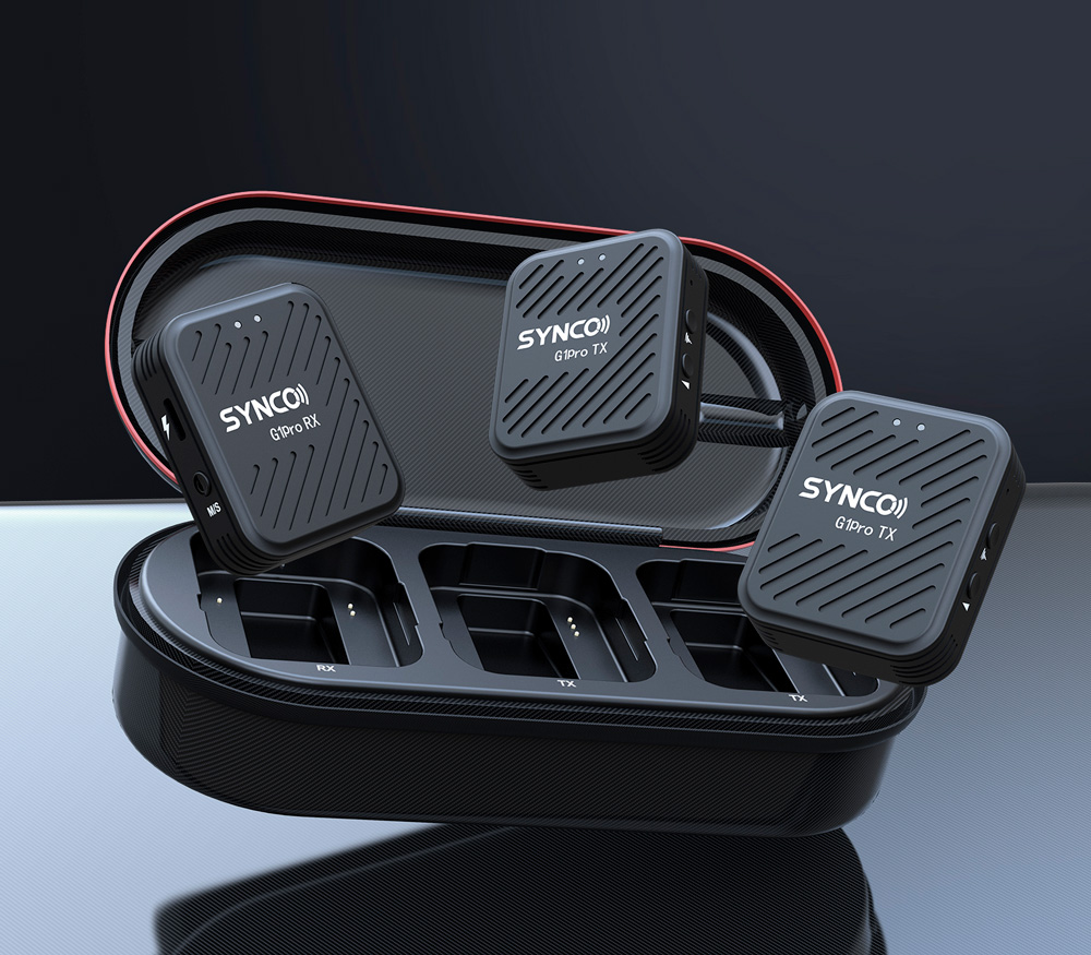 Беспроводная система Synco G1 A2 Pro, TX+TX+RX, 2.4 ГГц, 3.5 TRS / TRRS, USB, USB-C (уцененный)