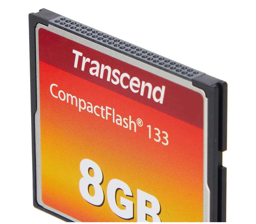 Карта памяти Transcend CompactFlash 8GB 133x Ultra Speed (TS8GCF133)