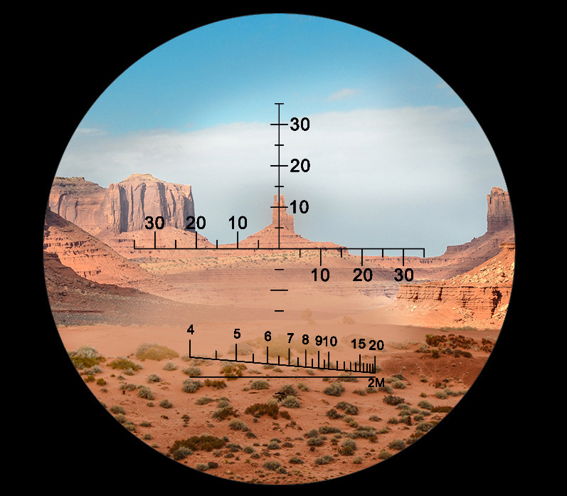 Бинокль Levenhuk Army 12x50 с угломерной сеткой