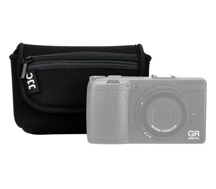 Чехол для компактной камеры JJC OC-R1BK с двумя карманами, неопрен, черный