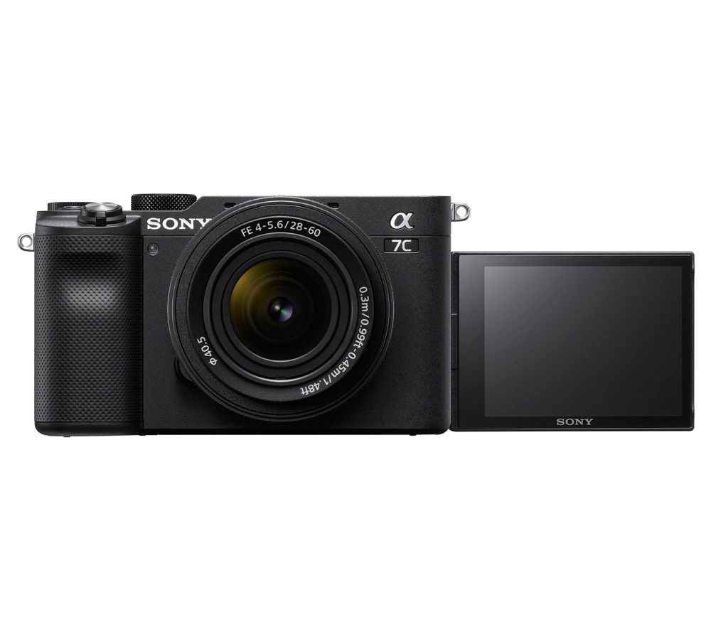 Беззеркальный фотоаппарат Sony Alpha a7C Kit 28-60mm, черный