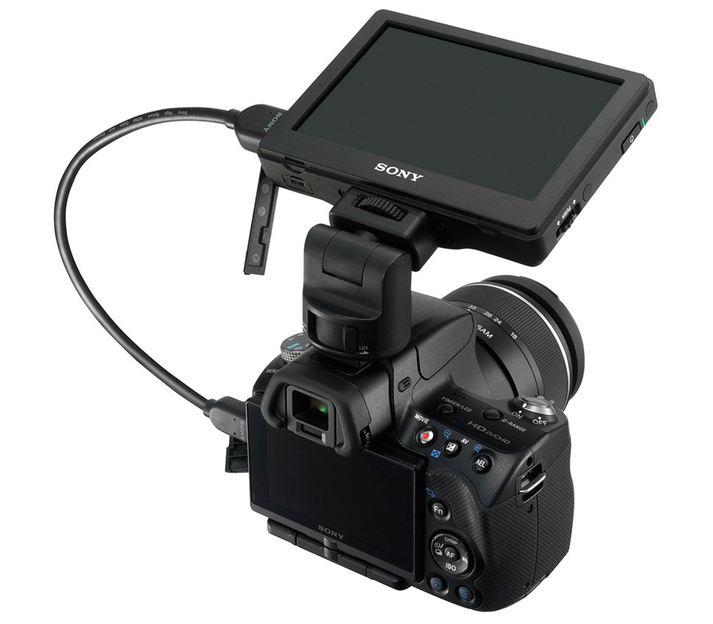 Внешний ЖК-экран Sony CLM-V55, 5", WVGA