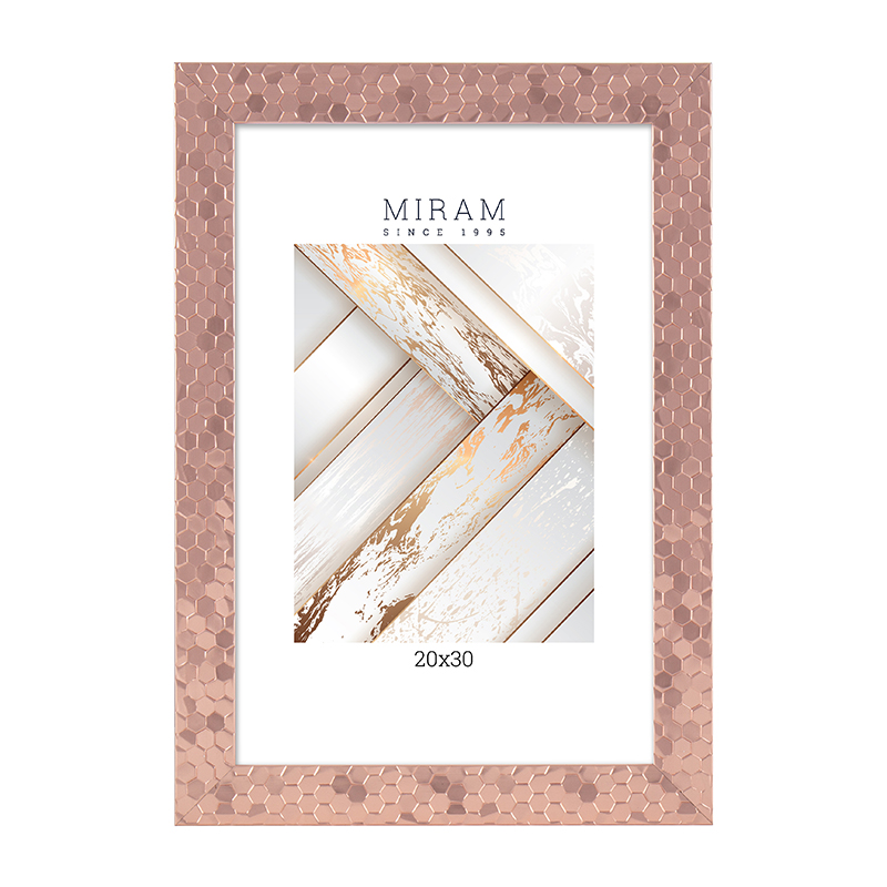 Фоторамка Мирам 20х30 см, розовое золото (651688-8)