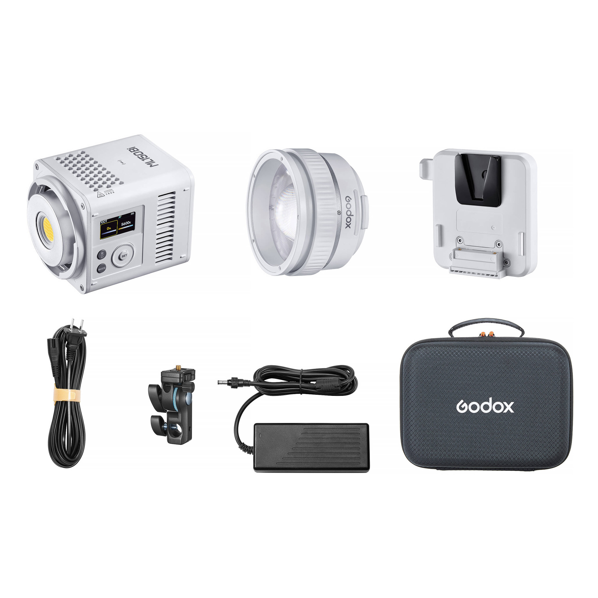 Осветитель Godox ML150Bi, 2800-6500K, с зум-рефлектором ML-Z