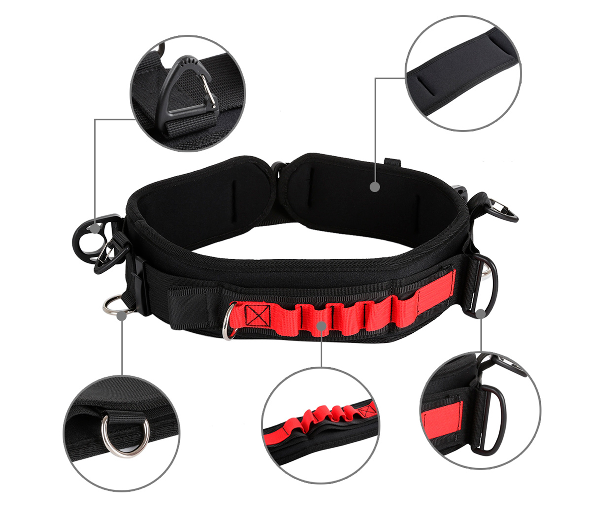 Поясной ремень Puluz PU234 Waistband Strap, черный