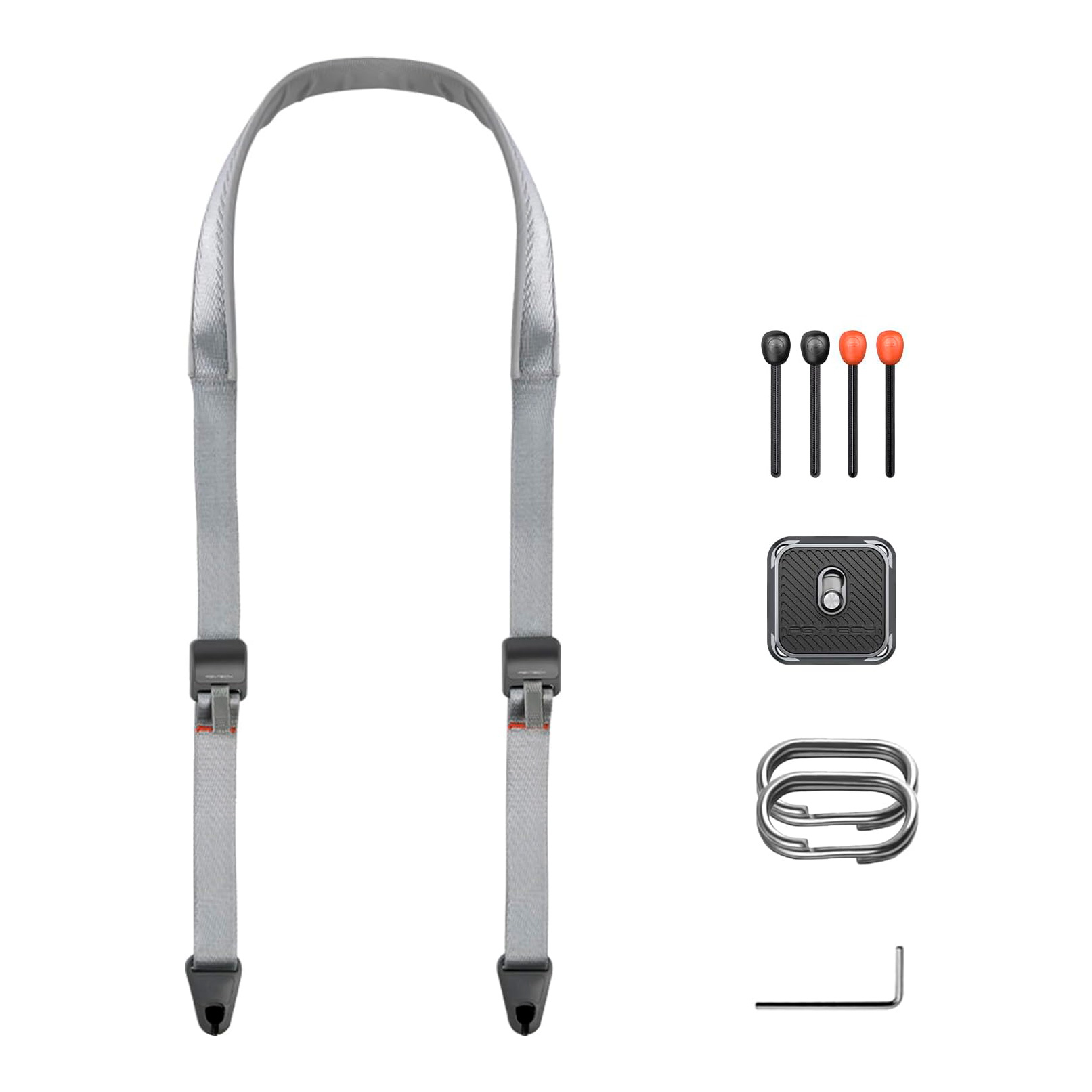 Наплечный ремень PGYTECH Camera Shoulder Strap, цвет Rock Grey