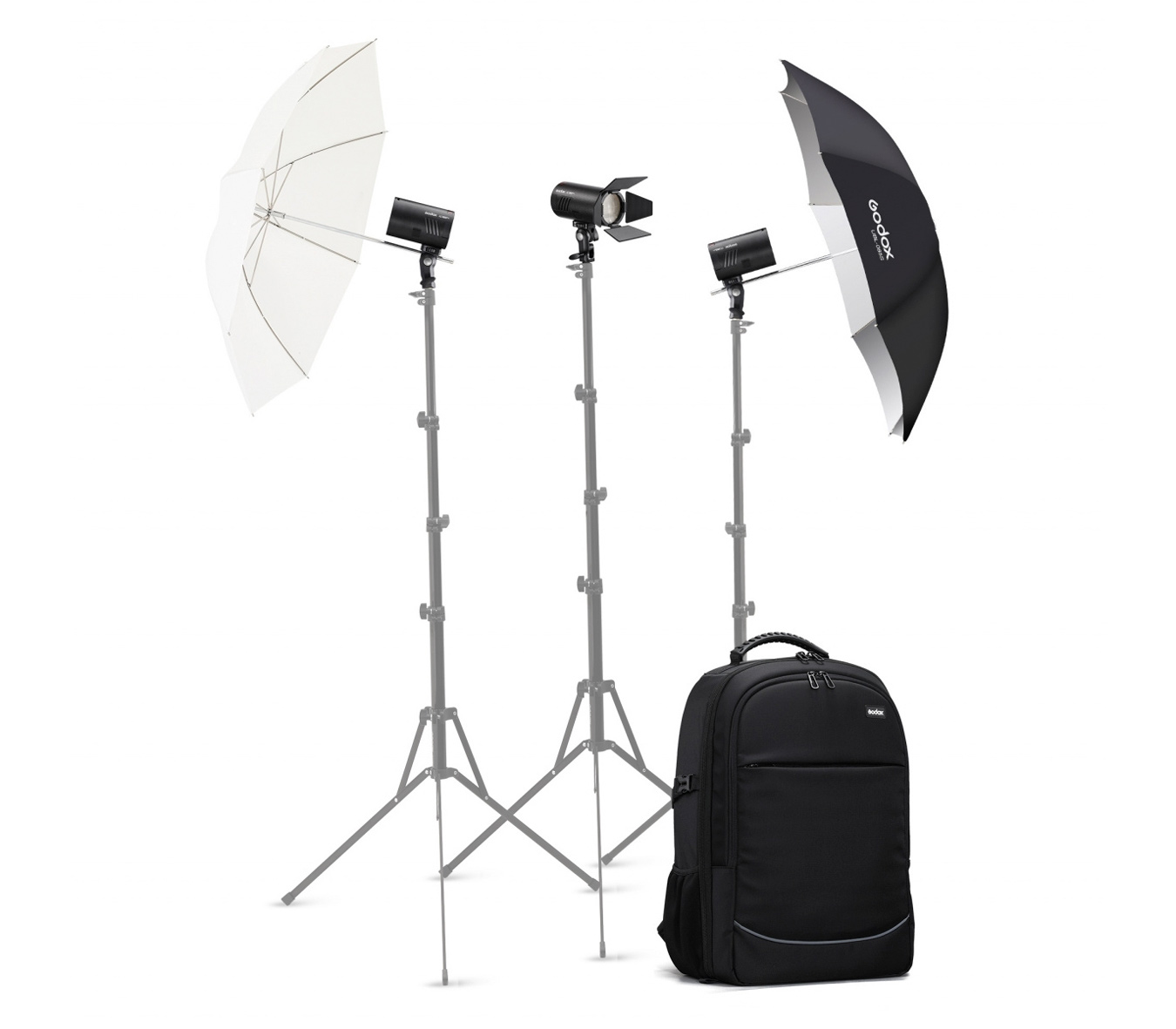 Комплект Godox AD100Pro Three Kit, 3х100 Дж + аксессуары
