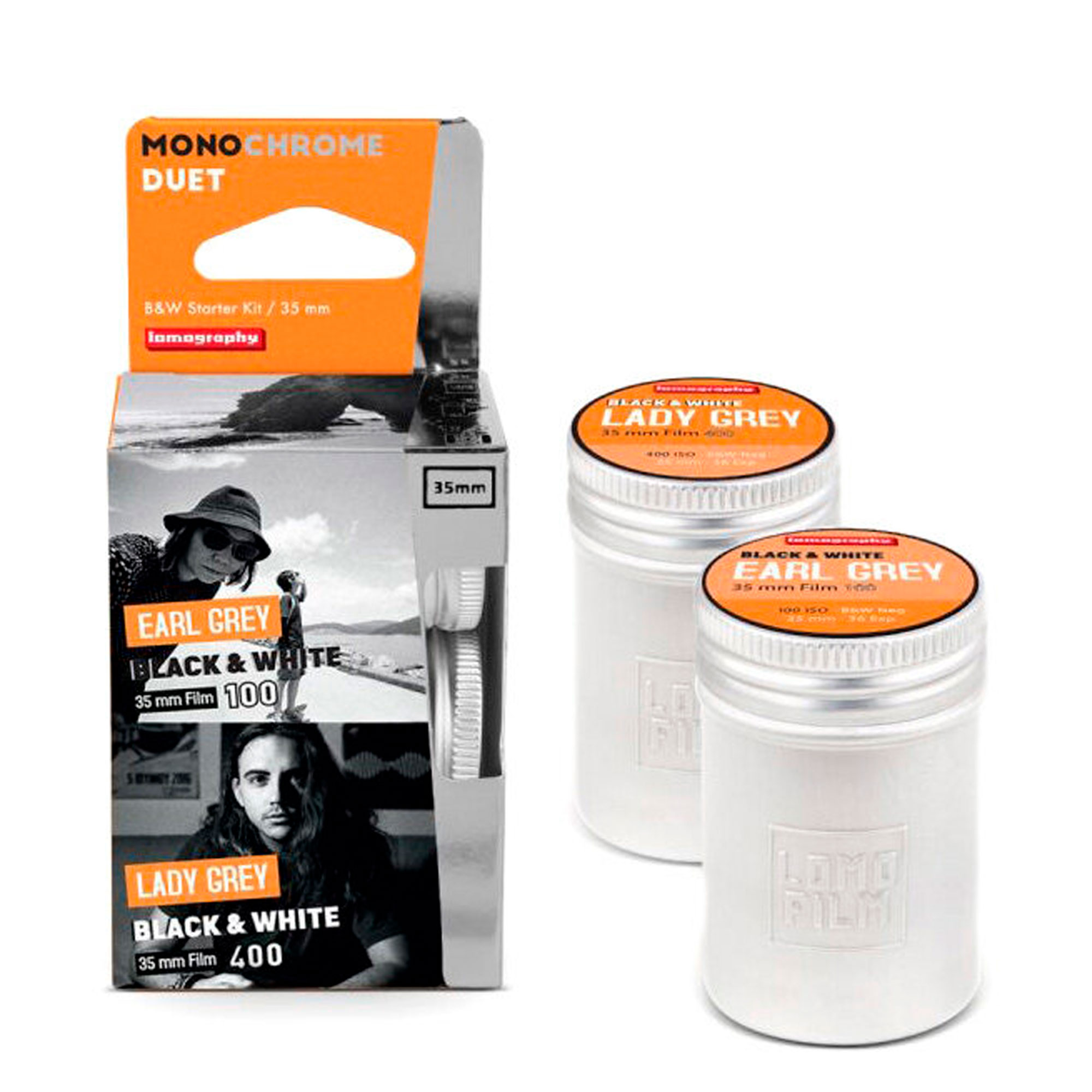 Фотопленка Lomography Monochrome Duet B&W Starter Kit 35mm