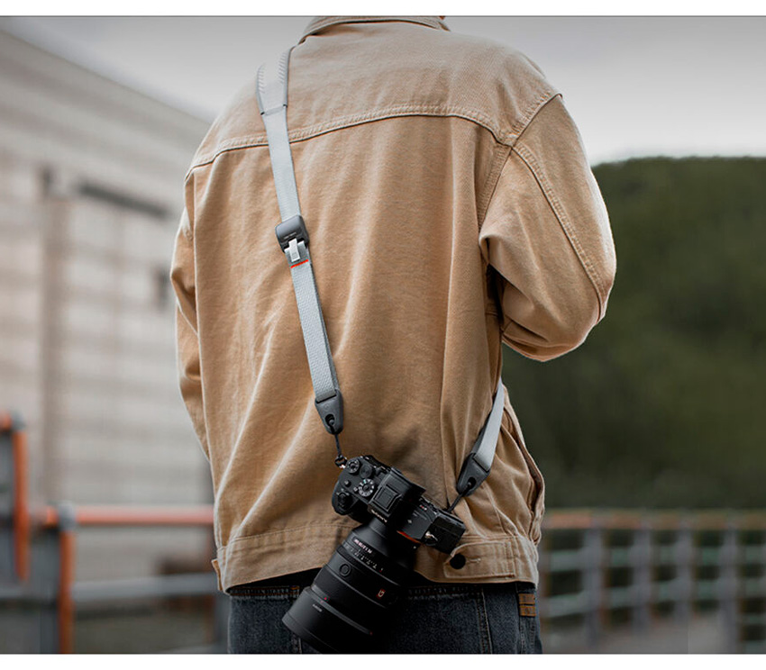Наплечный ремень PGYTECH Camera Shoulder Strap, цвет Rock Grey