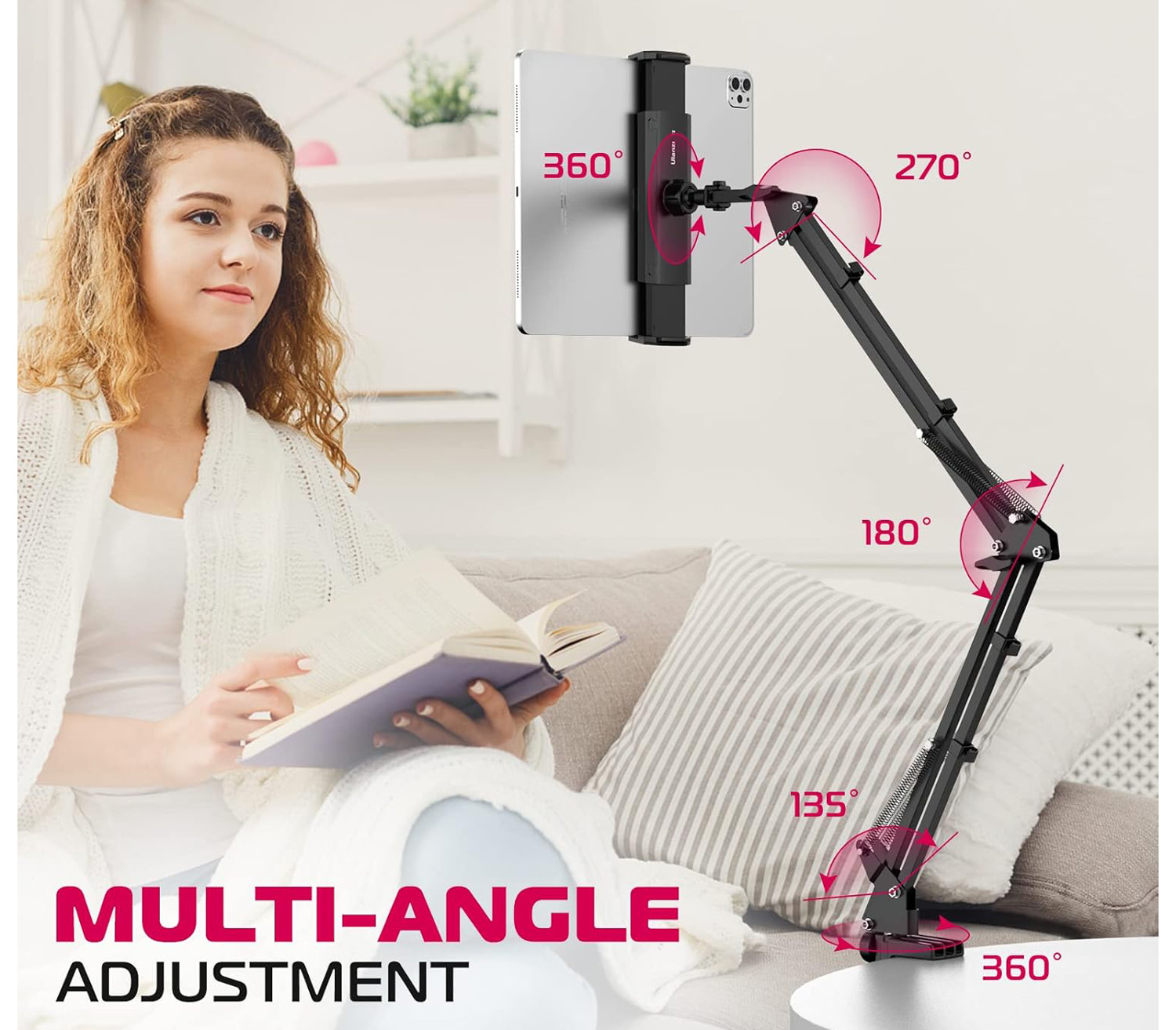 Держатель для планшета Ulanzi T2 Desk Mount, настольный