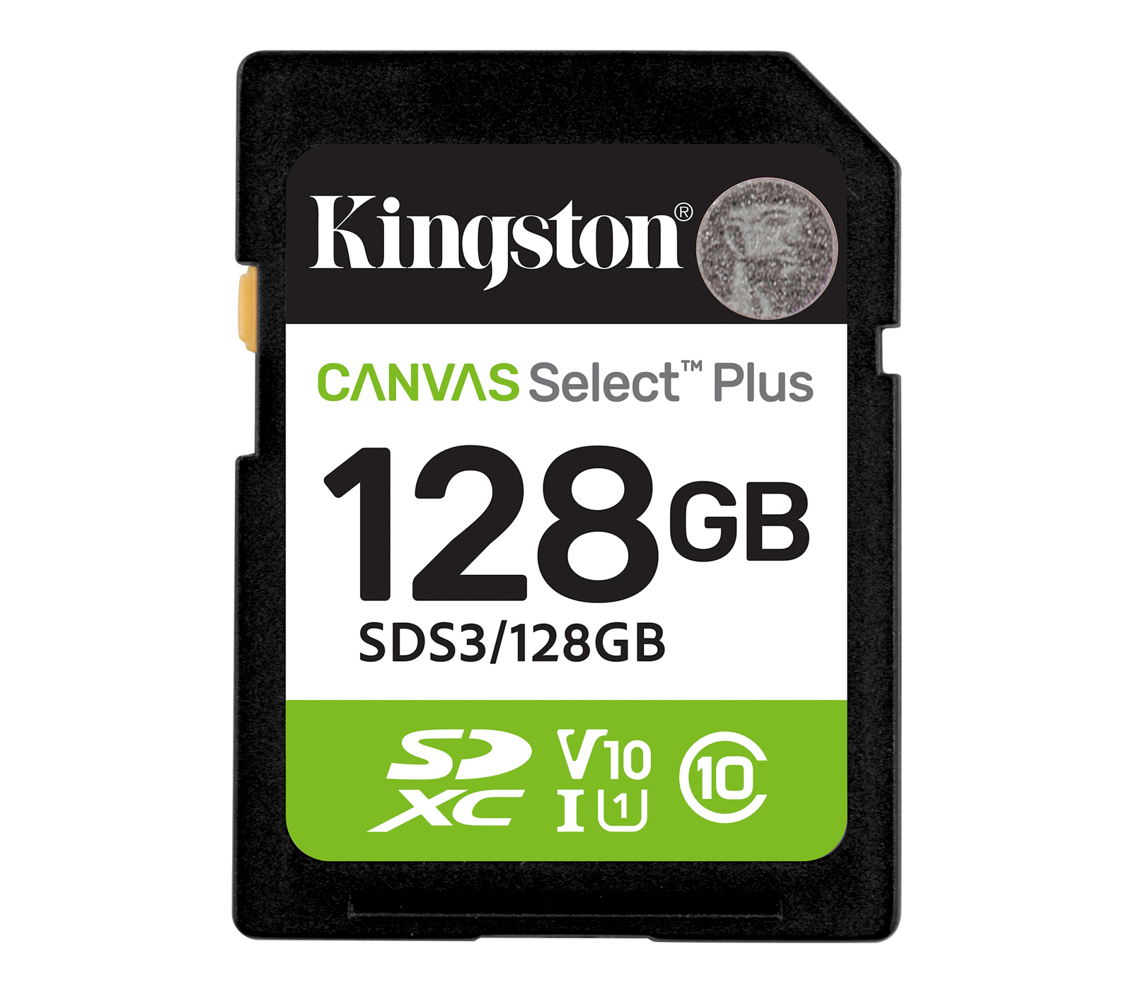 Карта памяти Kingston SDXC 128GB Kingston Select Plus Gen3 UHS-I, U1 / V10