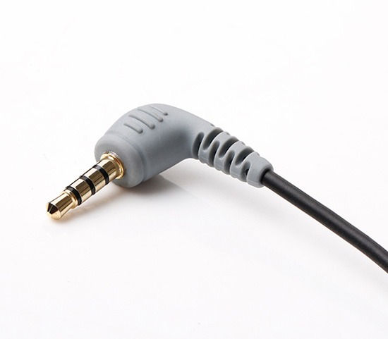 Адаптер Boya BY-CIP 3.5 мм, с TRS на TRRS, для смартфонов (уцененный)