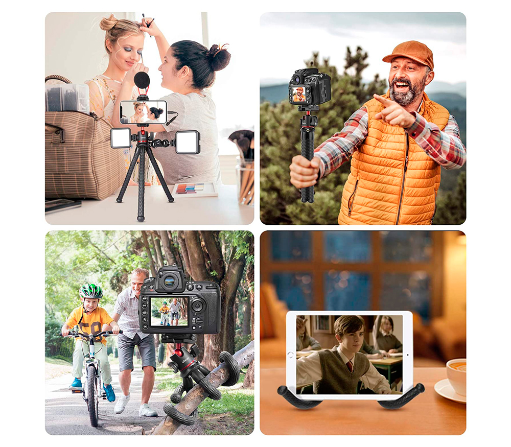 Штатив Ulanzi MT-33, multifunctional octopus tripod, с шаровой головой (уцененный)