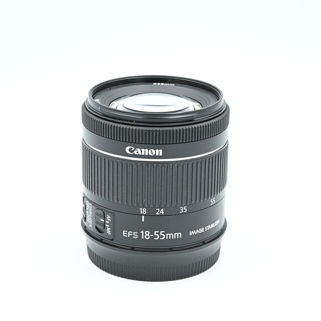 Объектив Canon EF-S 18-55mm f/4-5.6 IS STM - с.н. 9132005293 (состояние 5) (б/у)